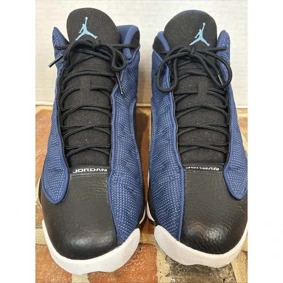 Jordan 13 Brave Blue US 13 Used No Box DJ5982-400 Great Shape (T47) - Picture 3 of 8